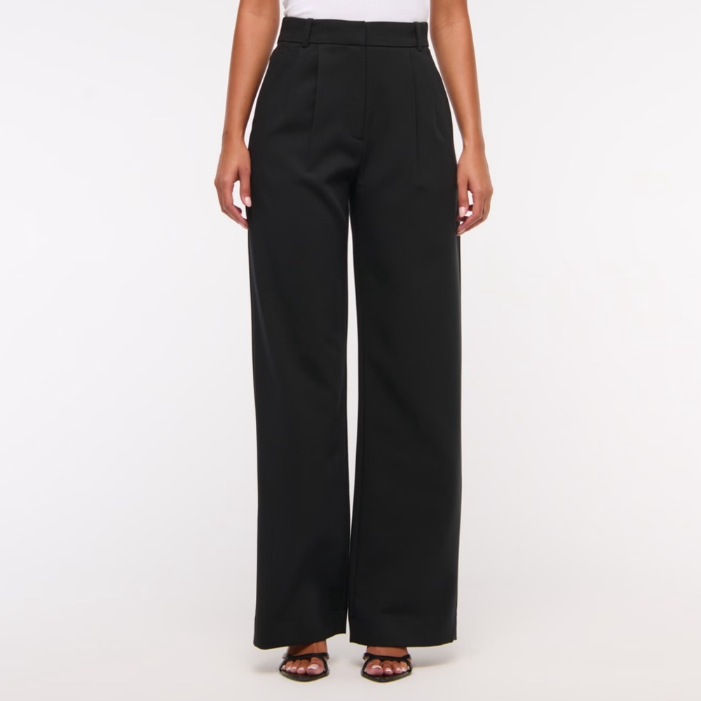 Abercrombie Sloane Tailored Wide Leg Pant